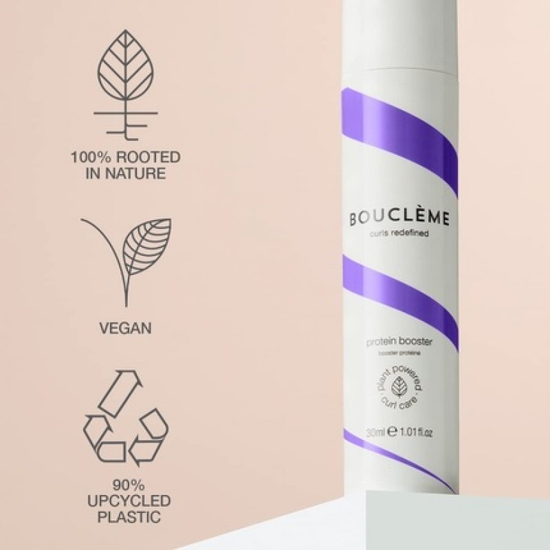 Bouclème Protein Booster Add to Haircare Products to Protect and Strengthen Hair 30ml Clear