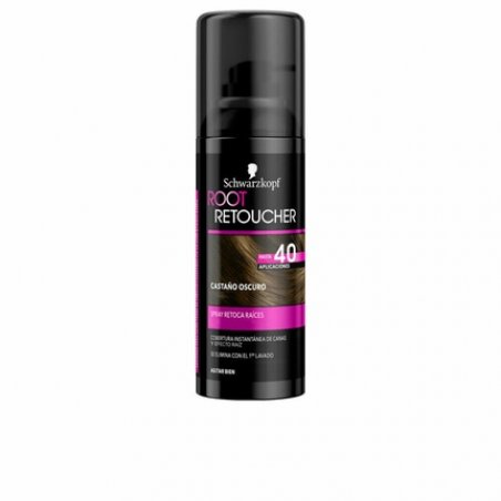 Schwarzkopf Mass Market Root Retoucher Retoca Raices Spray Castano Oscuro 120ml