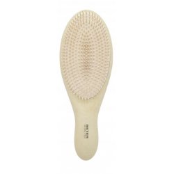 Deslia Detangling Natural Fiber Beige Brush