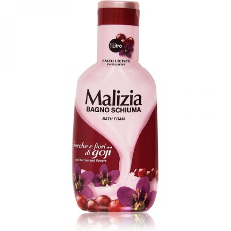 MALIZIA Bagno BACCHE-FIORI Di GOJI 1 Lt Soap and Cosmetics