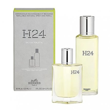 Hermes H24 Eau de Toilette Spray 30ml with Refill Bottle 125ml