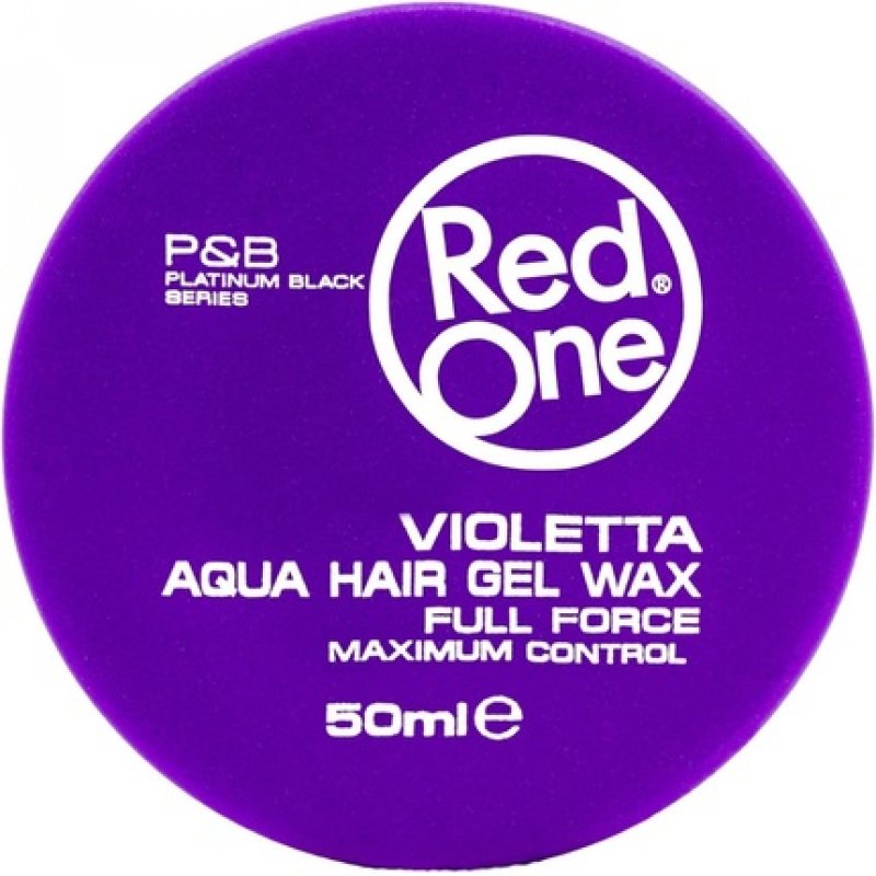 Redone Hair Styling Aqua Wax Violetta 50ml - Travel Size - Strong Hold - Hair Gel Wax - Ultra Hold - Lavender Scent -