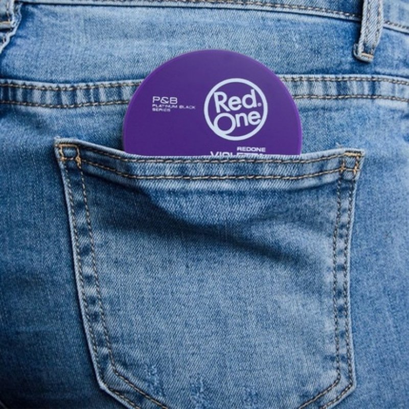 Redone Hair Styling Aqua Wax Violetta 50ml - Travel Size - Strong Hold - Hair Gel Wax - Ultra Hold - Lavender Scent -