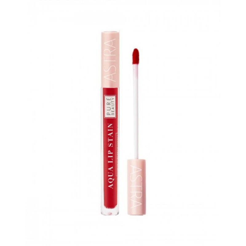 Astra Pure Beauty Aqua Lip Stain, 01 - Sorbet, 3ml lip gloss