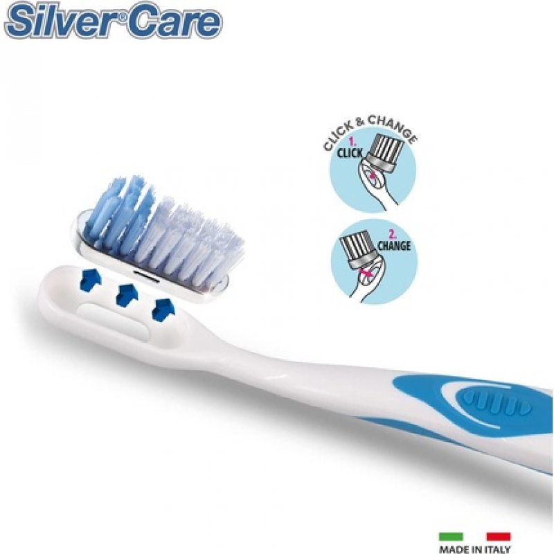 Piave Silber Plus Medium Replacement Toothbrush