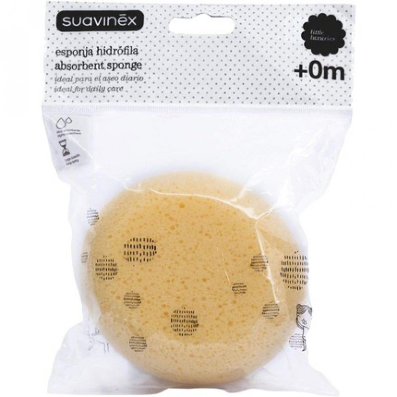 Suavi Hydrophilic Sponge for Babies 0 Months