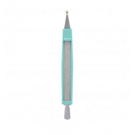 Beter Cuticle cutter with cuticle pusher and file