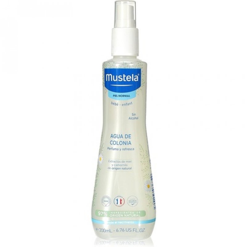 Mustela Alcohol-Free Cologne Water for Normal Skin 200ml