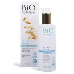 Phytorelax Laboratories Milk & Toner 2 In 1 Face - Eyes Lait nettoyant Femmes 200 ml