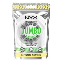 NYX Professional Makeup Jumbo Lash Vegan False Eyelashes Extension Clusters Pair