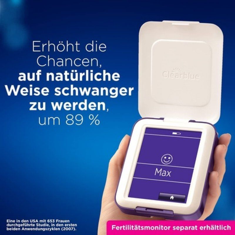 Clearblue Fertility Monitor Refill Pack 33 Tests - 30 Ovulation Tests and 3 Pregnancy Tests