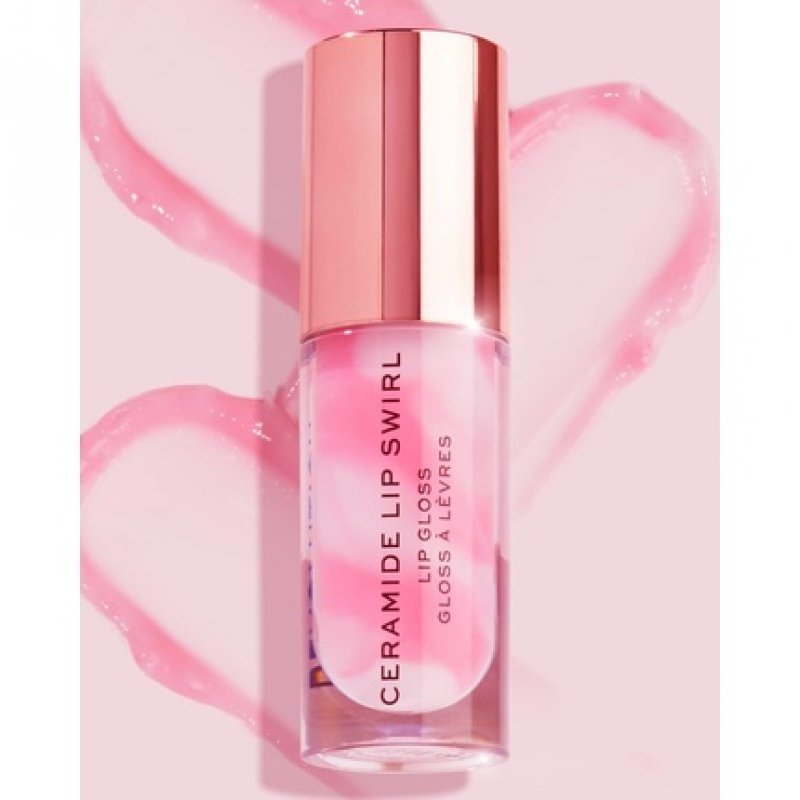 Makeup Revolution Lip Swirl Ceramide Gloss Lipgloss Pure Gloss Clear 4.5ml