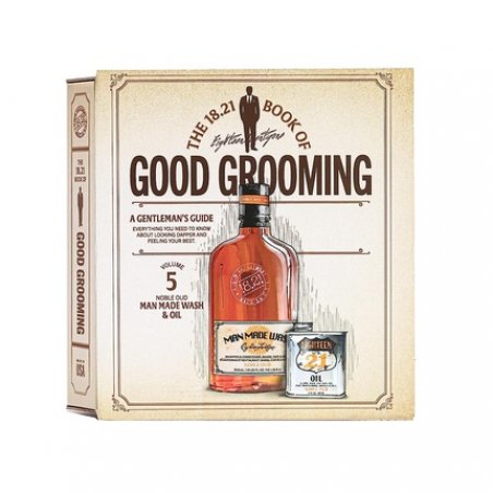 18.21 Man Made Men's Book of Good Grooming Gift Set Volume 5: Noble Oud Oil