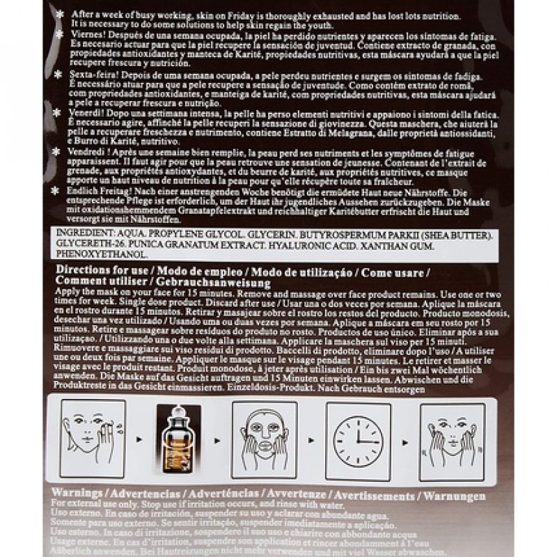 IDC Institute Pomegranate and Shea Butter Facial Mask