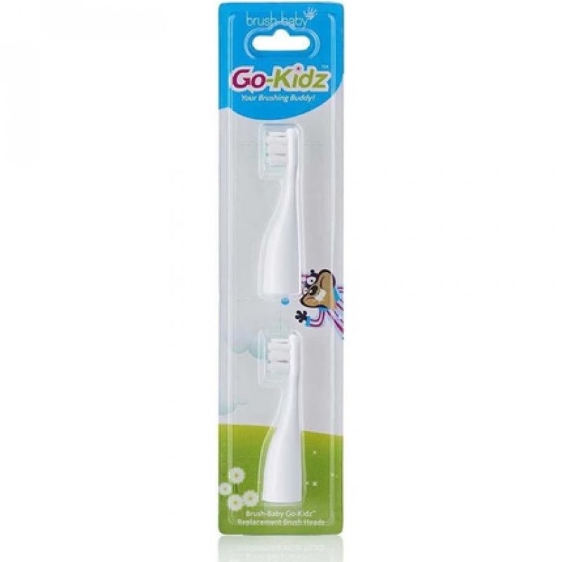 Brush-Baby Go-Kidz Toothbrush Replacement Heads for 3 Years