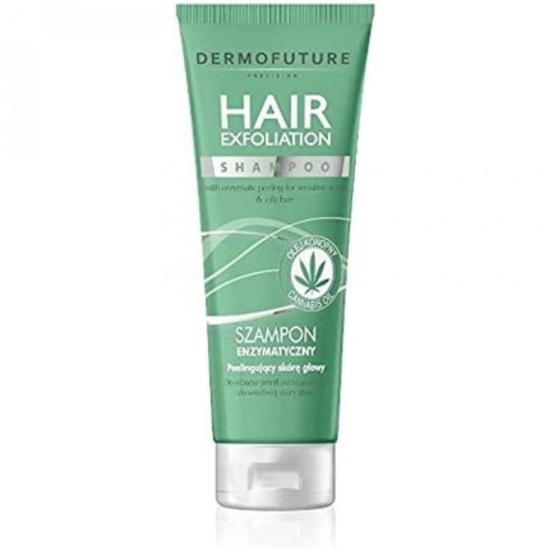 Dermofuture Hair Exfoliation Shampoo with Enzymatic Peeling for Oily Hair 200ml