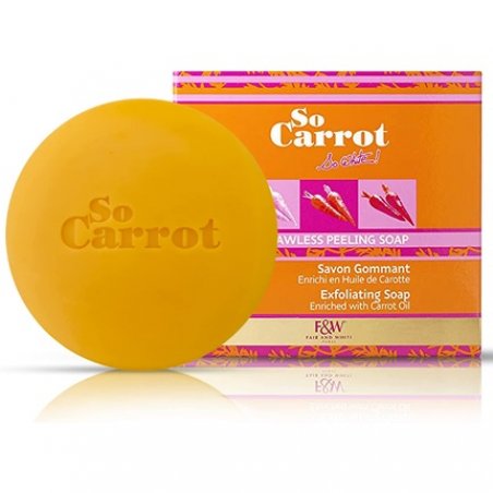 Fair and White So Carrot Exfoliating Soap 200g