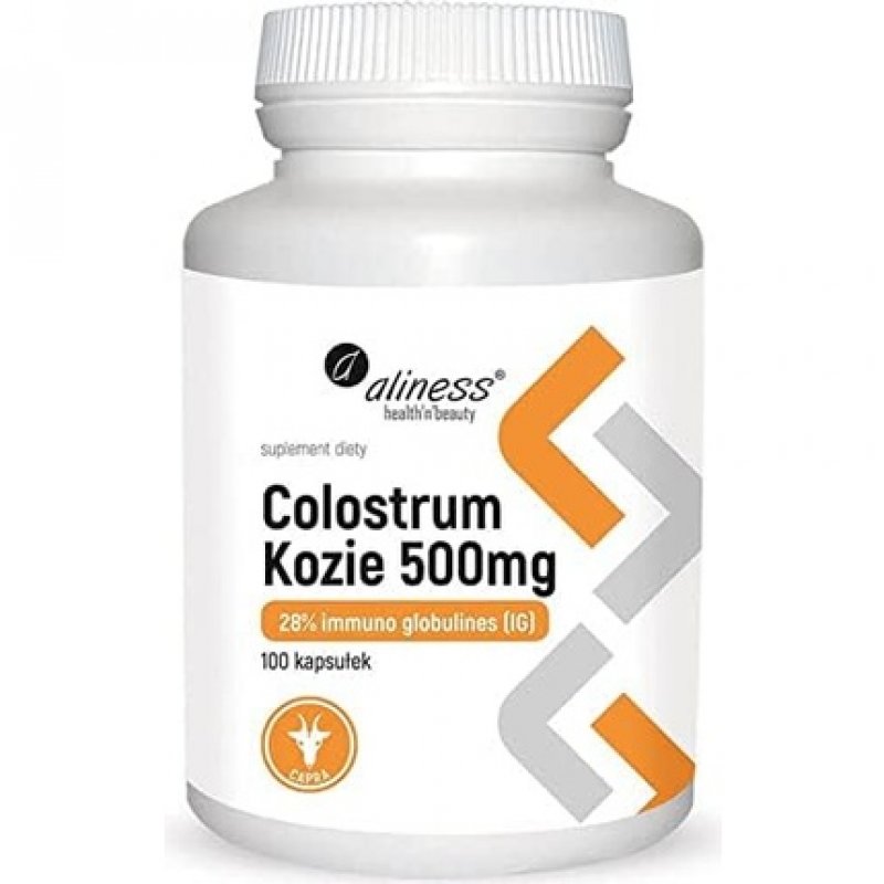 Goat Colostrum 500mg 28% Immuno Globulins IG 100 Capsules