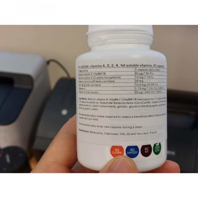 ALINESS ProADEK Vitamin ADEK Multivitamin Complex 60 Capsules