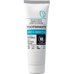 Urtekram Mint and Green Tea Organic Toothpaste Without Fluoride 75ml