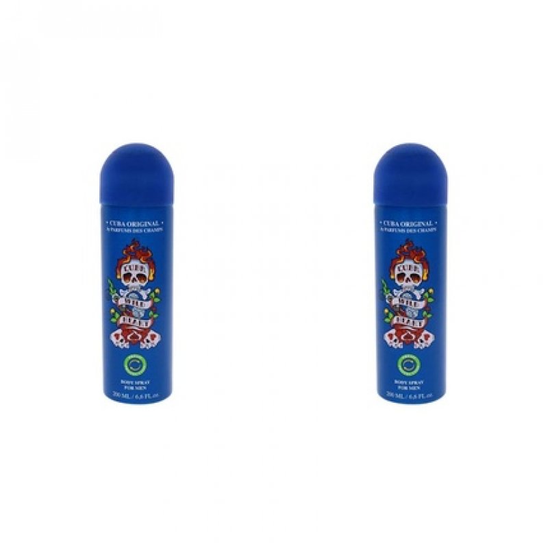 Cuba Original by Parfums Des Champs Wild Heart Men Body Spray 6.6 oz