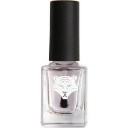 ALL TIGERS 2 in 1 Base and Top Coat Vegan and Natural Nail Polish 11ml Transparent 190