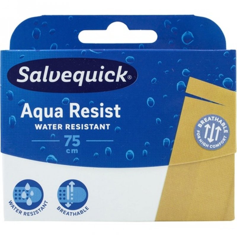 Salvequick Aqua Resist Water Resistant Plaster Strip 75cm