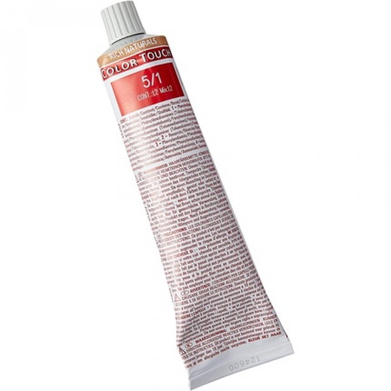 Wella Colour Touch Demi-Permanent Hair Colour 5/1 Light Ash Brown 60ml