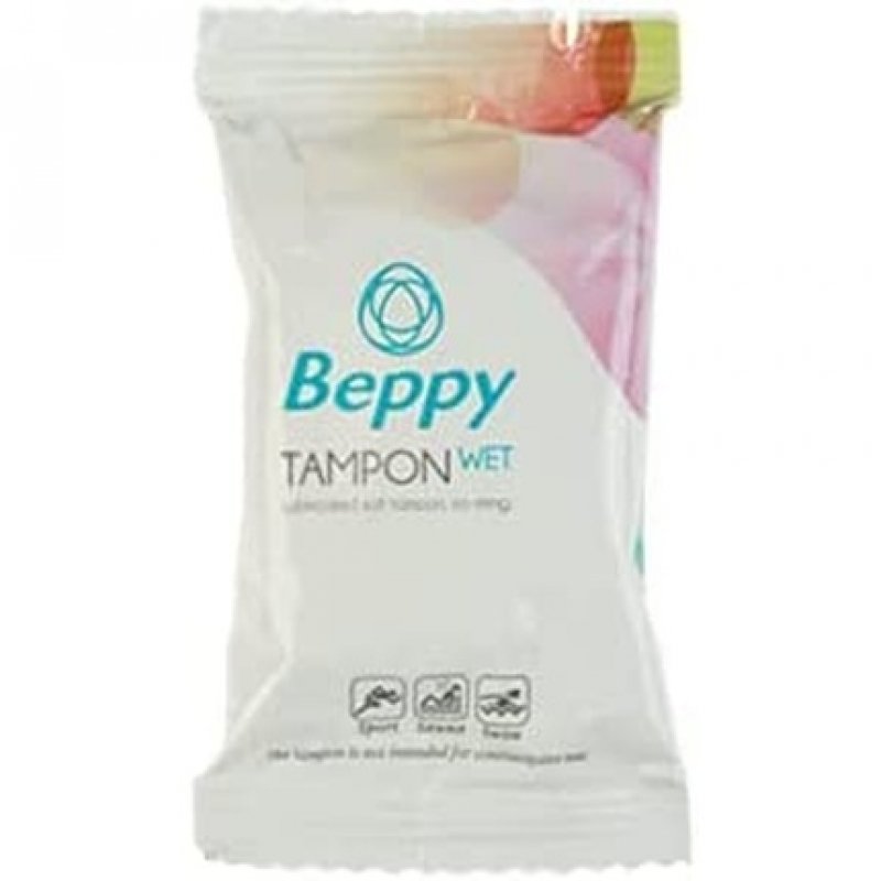 Beppy WET Soft and Comfort Tampons 30 Pack - Hygienically Packed for More Freedom During Periods