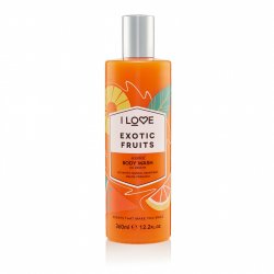 I LOVE Exotic Fruit 360 ml Shower gel Body Grapefruit, Mango, Melon, Pineapple