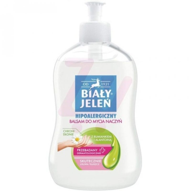 Biały Jeleń: Balsam do mycia naczyń z rumiankiem i alantoiną 500ml