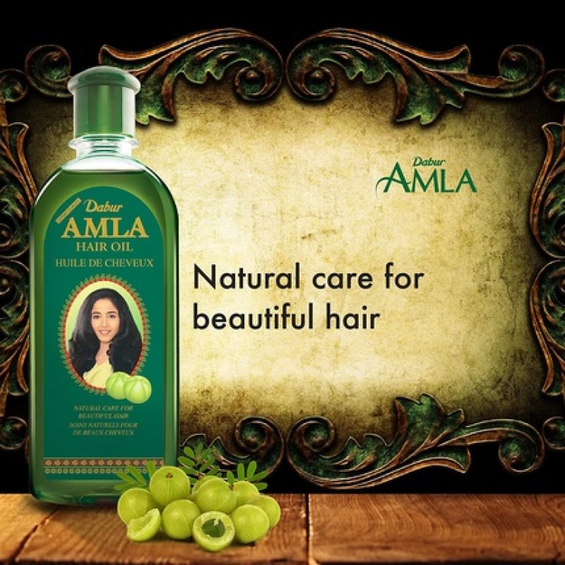 Dabur AMLA Hair Oil Natural Care for Beautiful Hair 200ml
