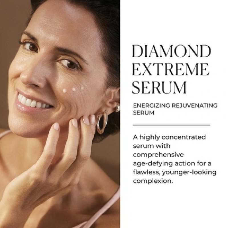 Natura Bissé Diamond Extreme Serum Energizing Rejuvenating Serum Firms Tightens Replenishes 1.4 Oz
