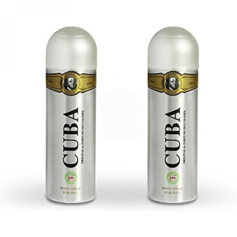 Cuba Paris Gold Deodorant Spray Body Spray 200ml
