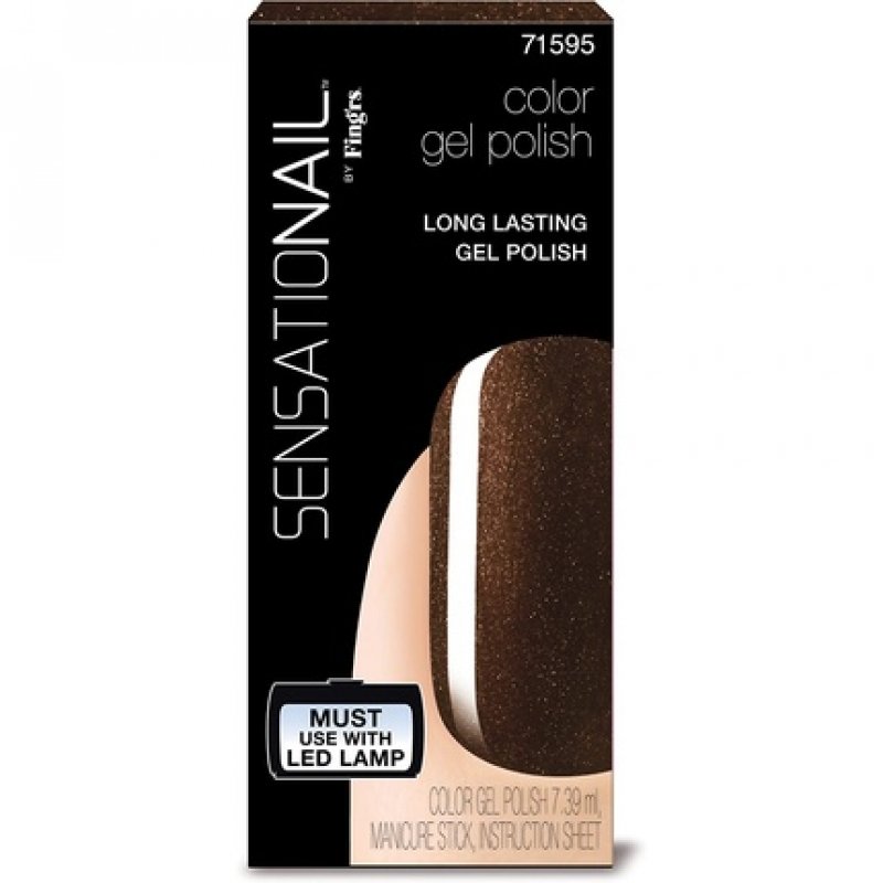 Sensationail Original Nail Polish Gel Espresso Bean
