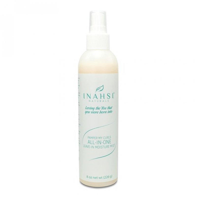 Inahsi Naturals Locken All-in-One Leave-In Moisture Mist for Afro-Kinky, Curly or Wavy Hair 227g