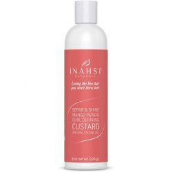 Inahsi Naturals Define & Shine Mango Curl Defining Custard Styling Gel 8oz 226g