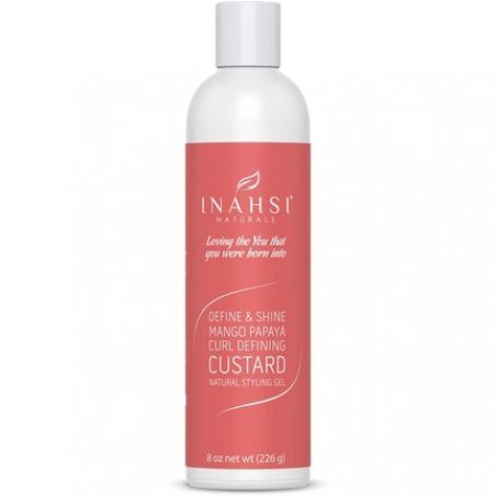 Inahsi Naturals Define & Shine Mango Curl Defining Custard Styling Gel 8oz 226g