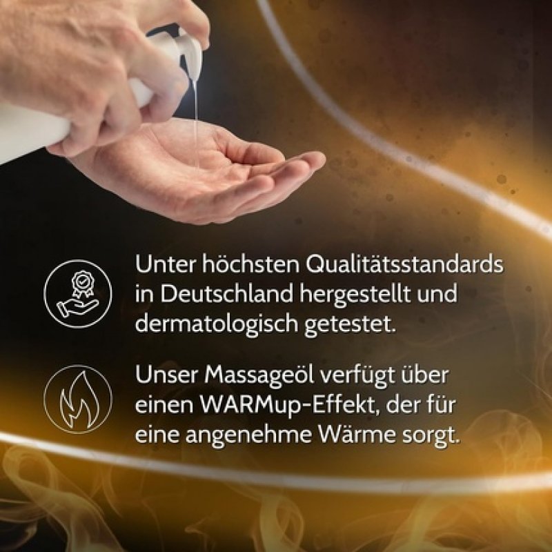 JOYDIVISION WARMup Vanilla Massage Oil 150ml