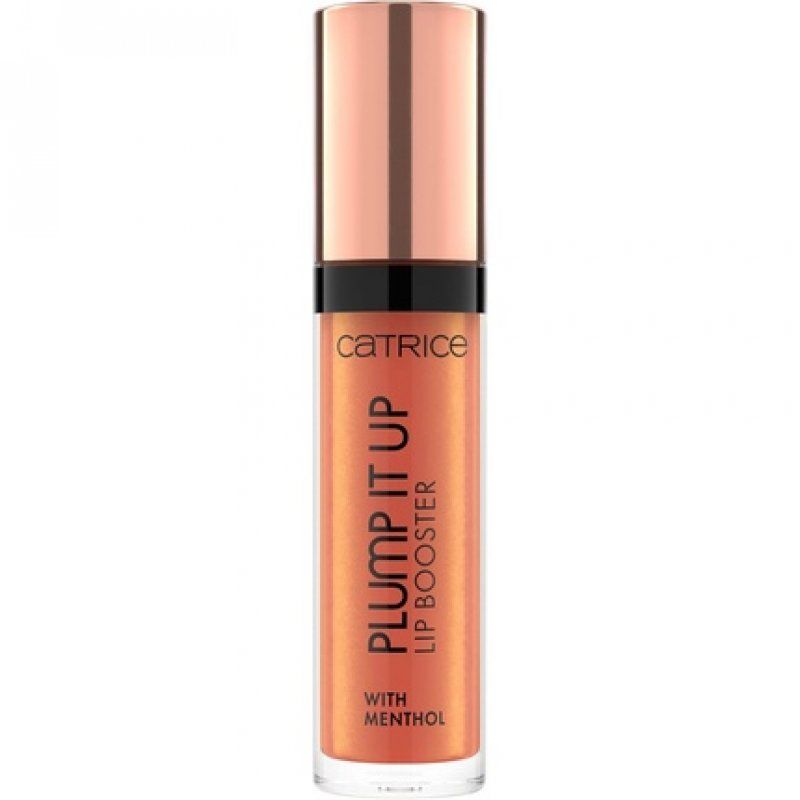 Catrice Plump It Up Lip Booster 070 Gold Cooling Color-Enhancing Lip Gloss Vegan
