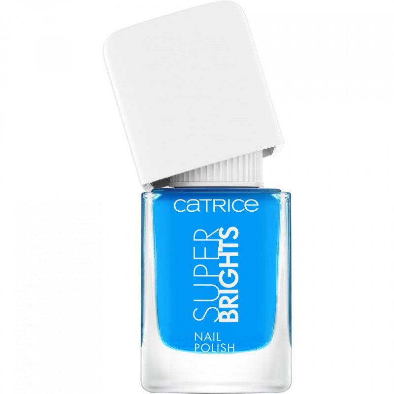 CATRICE Super Brights nail polish 10.5 ml Blue Gloss