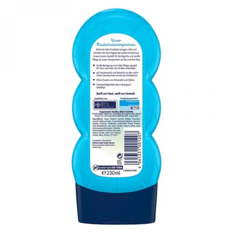Bübchen Sportsfreund Shampoo & Shower Gel 230ml