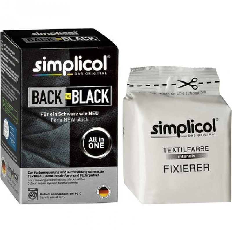 Simplicol Colour Renewal Black