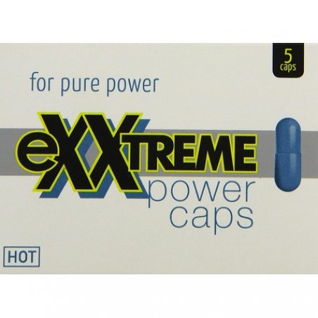 HOT eXXtreme Power Capsules Potency Enhancer for Men with Cardamom and Guarana 2 Capsules