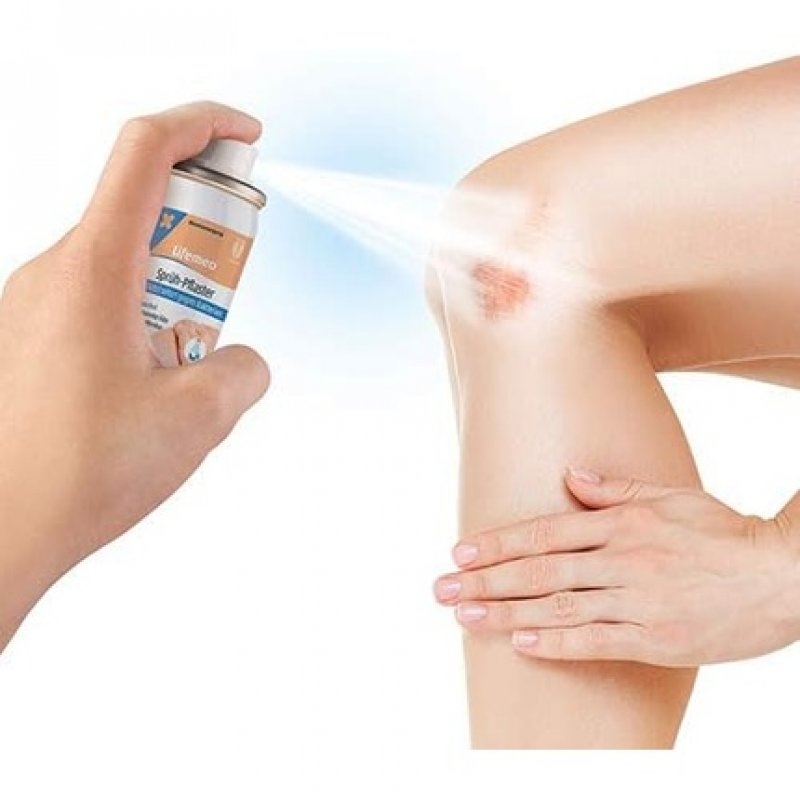 Lifemed Spray Plaster 40ml - Protects Wounds with a Transparent Film
