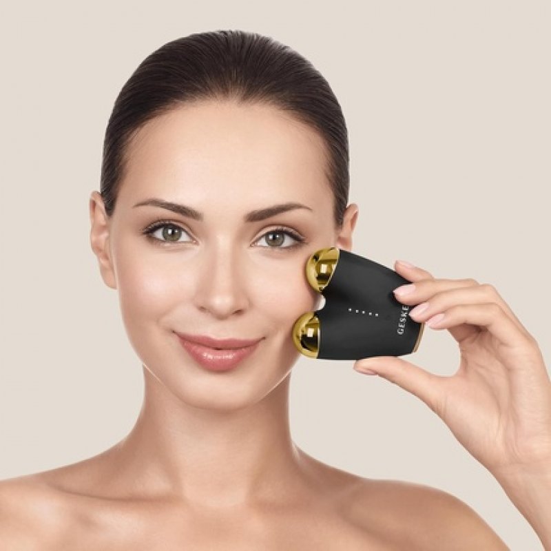 GESKE SmartAppGuided MicroCurrent Face-Lifter 6 in 1 Facial Lifting Face & Jawline Trainer Anti Aging Device