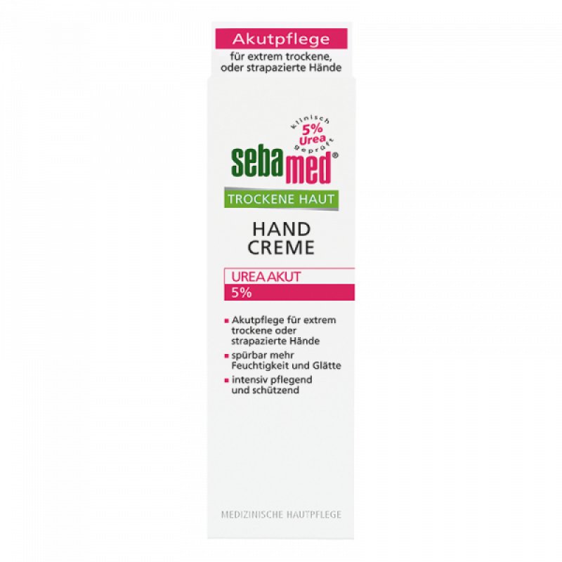 Sebamed Dry Skin Hand Cream Urea Akut 5% 75ml - German Import