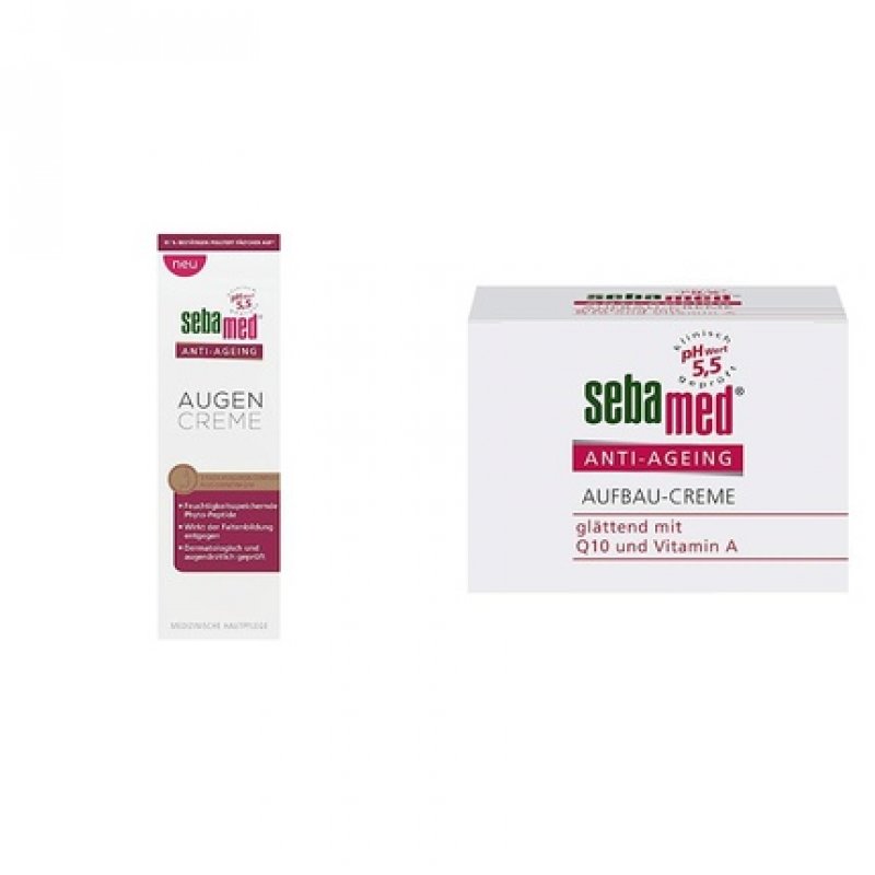 Sebamed Anti-Aging Eye Cream Q10 and Anti-Aging Building Cream