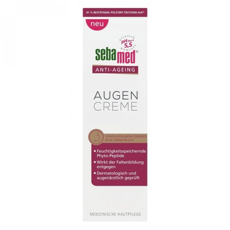 Sebamed Anti-Aging Eye Cream Q10 and Anti-Aging Building Cream