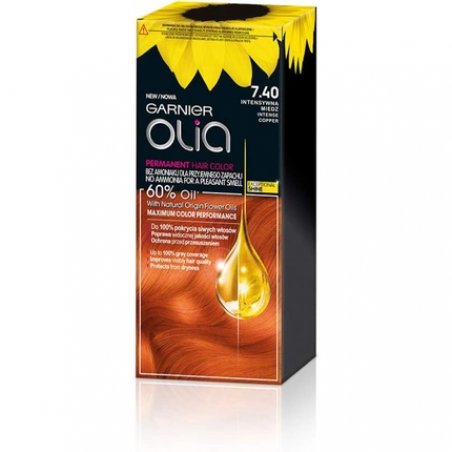 Garnier Olia Hair Dye 7.40 Intensive Copper 1 Count